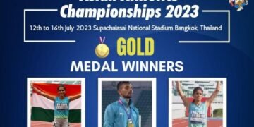 The Indian contingent showcased an exceptional performance at the 25th Asian Athletics Championship 2023, leaving a lasting impression.