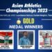 The Indian contingent showcased an exceptional performance at the 25th Asian Athletics Championship 2023, leaving a lasting impression.
