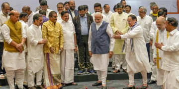 PM Modi Affirms NDA’s Commitment to Stable Governance at Live NDA Meet