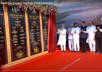 Prime Minister Modi Inaugurates Atal Bihari Vajpayee Sewari – Nhava Sheva Atal Setu