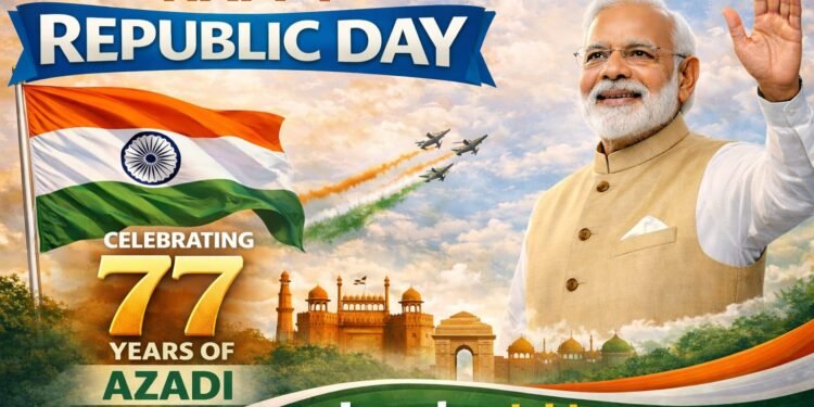 77th Republic Day: India on the Rise, Driven by Visionary Leadership and National Resolve: Rajdip Das Founder, Leaderdekho.com